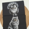 Küchenhandtuch Geschirrtuch Katze