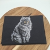 Küchenhandtuch Geschirrtuch Katze