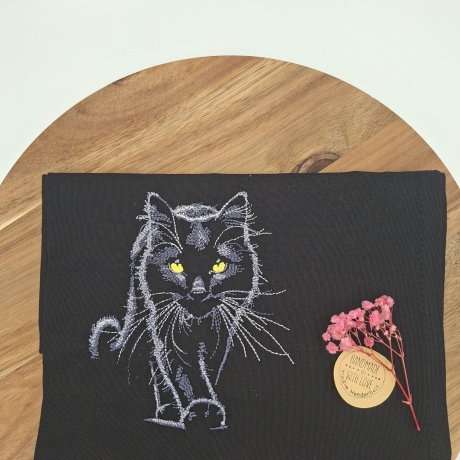 Küchenhandtuch Geschirrtuch Katze