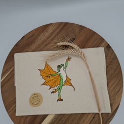 Küchenhandtuch Geschirrtuch Frosch
