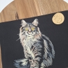 Küchenhandtuch Geschirrtuch Katze Maine Coon