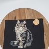 Küchenhandtuch Geschirrtuch Katze Maine Coon