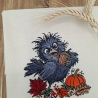 Küchenhandtuch Geschirrtuch Rabe Herbst
