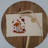 Küchenhandtuch Geschirrtuch Hund Herbst