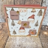 Weihnachtskarte mit Weihnachtsmann