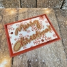 Weihnachtskarte Merry Christmas Schneeflocken Weihnachten