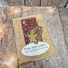 Weihnachtskarte Lebkuchenmännchen Zuckerstange Weihnachten
