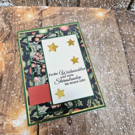 Weihnachtskarte Beeren Weihnachten 