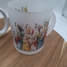 Keramiktasse Hunde Weihnachten 