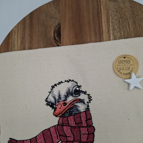 Küchenhandtuch Geschirrtuch Strauß Winter