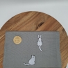 Küchenhandtuch Geschirrtuch Katzen