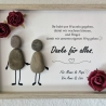 Steinbild für Mama & Papa – Geschenk von den Kindern