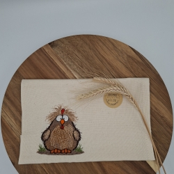 Küchenhandtuch Geschirrtuch Huhn