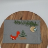 Küchenhandtuch Geschirrtuch Eichhörnchen Weihnachten 
