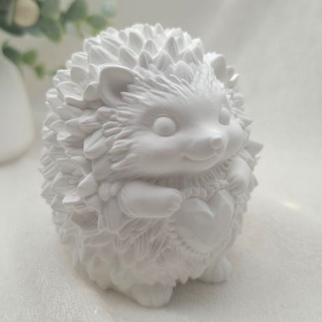 Niedlicher Igel mit Blumen-Stacheln
