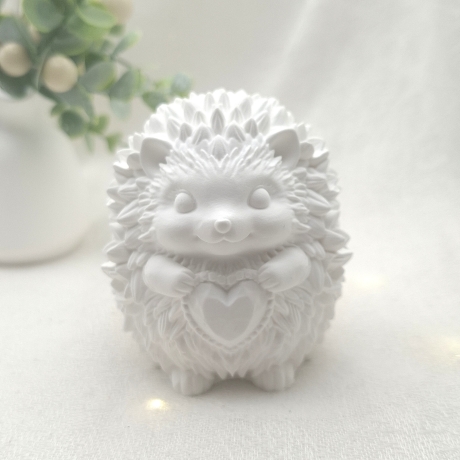 Niedlicher Igel mit Blumen-Stacheln