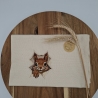 Küchenhandtuch Geschirrtuch Eichhörnchen 