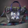 Tasche More Bag Rebell Bones Skull Schleife