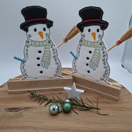 Adventskalender Schneemann 