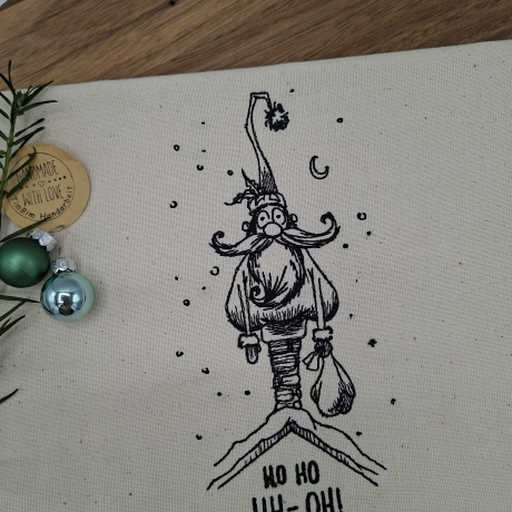 Küchenhandtuch Geschirrtuch Nikolaus
