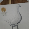 Küchenhandtuch Geschirrtuch Gans