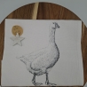 Küchenhandtuch Geschirrtuch Gans