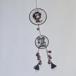 Traumfänger / Suncatcher / Fensteranhänger 10 cm Durchmesser
