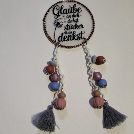 Traumfänger / Suncatcher / Fensteranhänger 10 cm Durchmesser