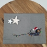 Küchenhandtuch Dackel Weihnachten 
