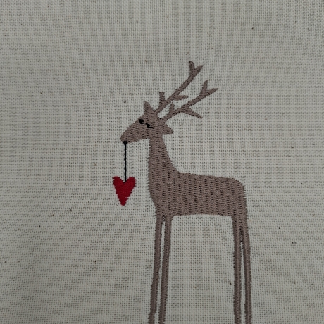 Küchenhandtuch Hirsch Rentier