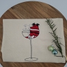 Küchenhandtuch Nikolaus 