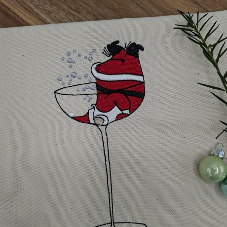 Küchenhandtuch Nikolaus 