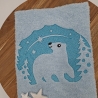 Gästehandtuch Eisbär
