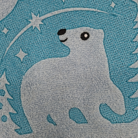 Gästehandtuch Eisbär