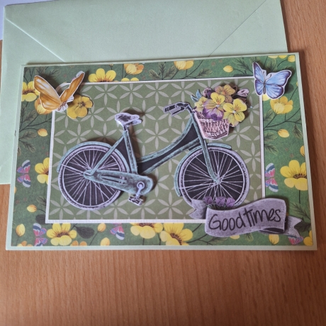 Grußkarte Für alle Anlässe, Glückwunschkarte, Karte floral
