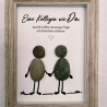 Steinbild Kollegin – Geschenk & Dankeschön für Lieblingskollegin