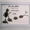 Steinbild Motivation – Geschenk für Neuanfang & neue Ziele