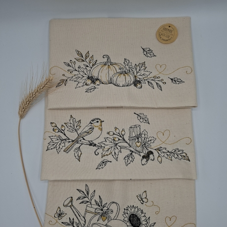 Küchenhandtuch Geschirrtuch Herbst