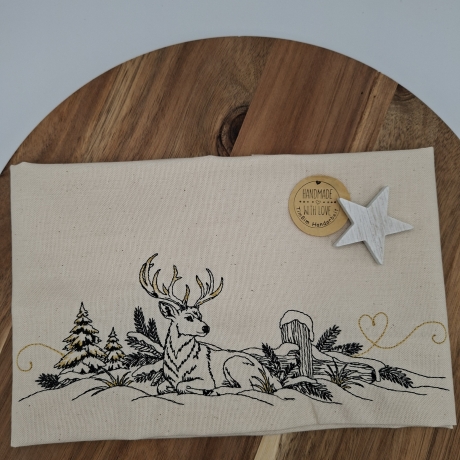 Küchenhandtuch Geschirrtuch Weihnachten 