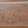 Edle Grußkarte zu Weihnachten,  Weihnachtskarte, Karte, Grippe 