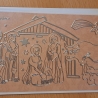 Edle Grußkarte zu Weihnachten,  Weihnachtskarte, Karte, Grippe 