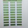 Stickerbogen Etiketten Green with envy