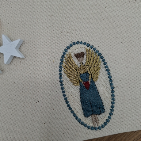 Küchenhandtuch Engel Spitze