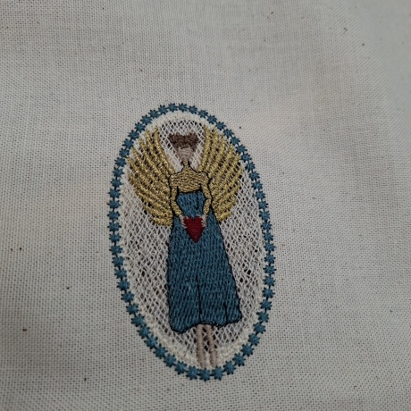 Küchenhandtuch Engel Spitze