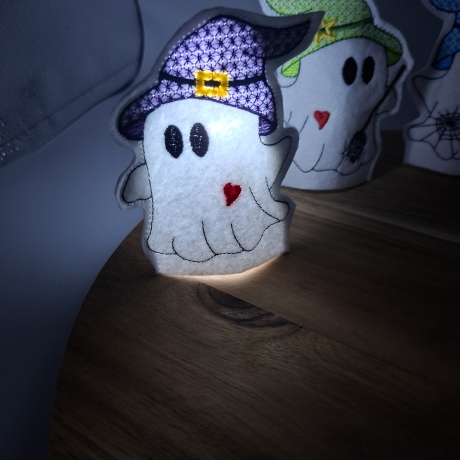 Teelichthülle Geist Gespenst 