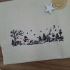 Küchenhandtuch Winterlandschaft 