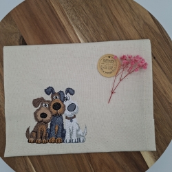 Küchenhandtuch Hunde