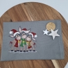 Küchenhandtuch Geschirrtuch Esel Weihnachten 