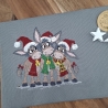 Küchenhandtuch Geschirrtuch Esel Weihnachten 