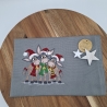 Küchenhandtuch Geschirrtuch Esel Weihnachten 